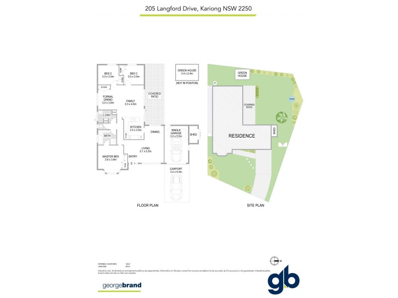 205 Langford Drive, Kariong NSW 2250 Floorplan