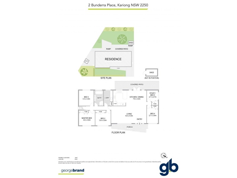 2 Bunderra Place, Kariong NSW 2250 Floorplan