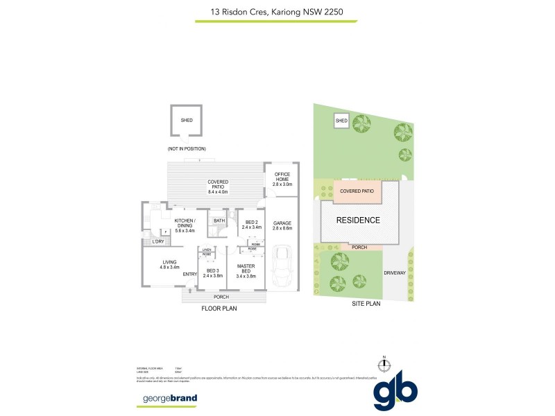 13 Risdon Crescent, Kariong NSW 2250 Floorplan