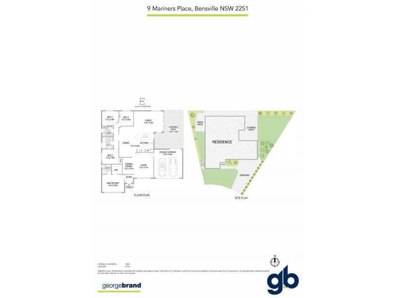 9 Mariners Place, Bensville NSW 2251 Floorplan