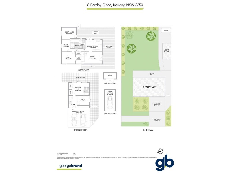 8 Barclay Close, Kariong NSW 2250 Floorplan