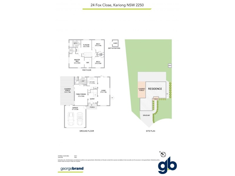24 Fox Close, Kariong NSW 2250 Floorplan