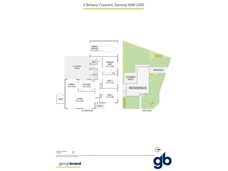 2 Brittany Crescent, Kariong NSW 2250 Floorplan