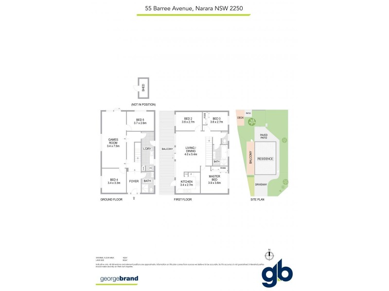 55 Barree Avenue, Narara NSW 2250 Floorplan