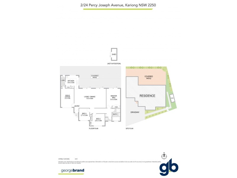 2/24 Percy Joseph Avenue, Kariong NSW 2250 Floorplan