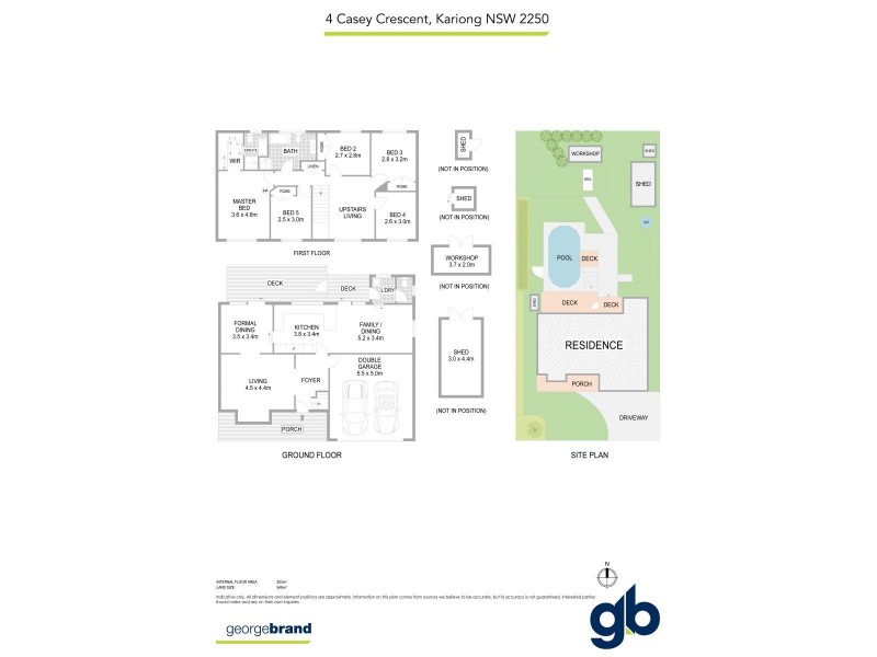 4 Casey Crescent, Kariong NSW 2250 Floorplan