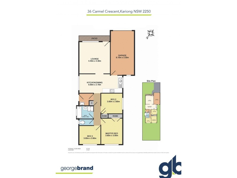 36 Carmel Crescent, Kariong NSW 2250 Floorplan