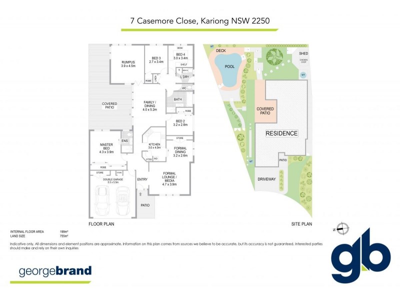 7 Casemore Close, Kariong NSW 2250 Floorplan