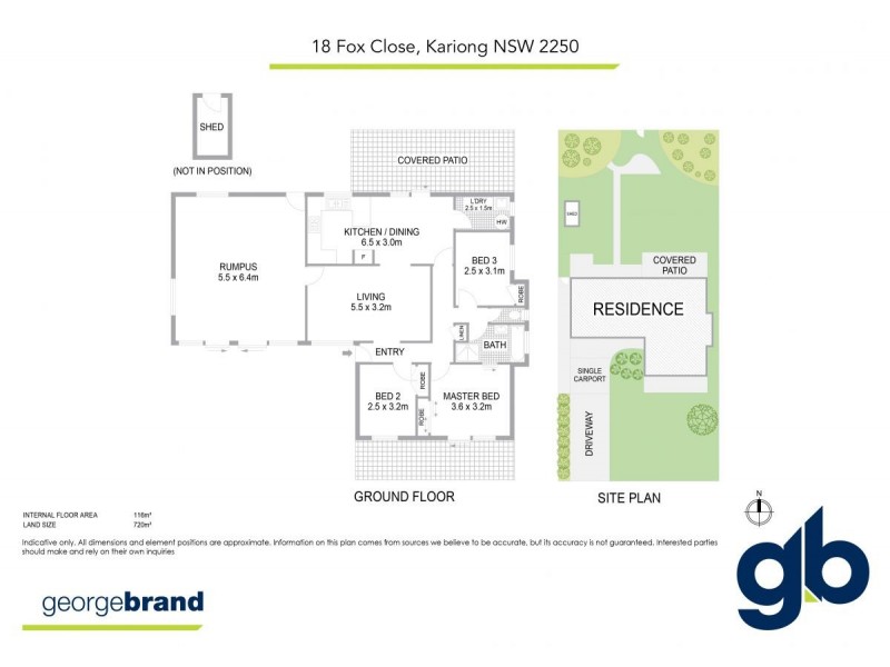 18  Fox Close, Kariong NSW 2250 Floorplan