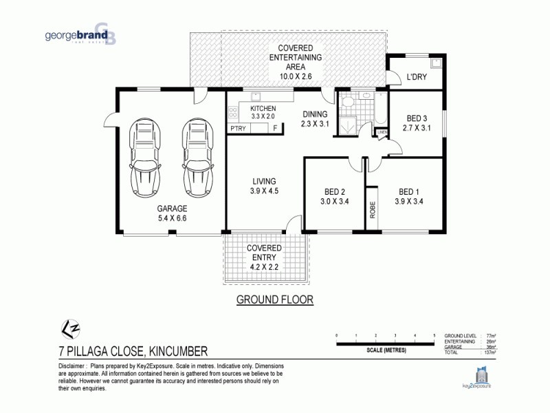 7 Pillaga Cl, Kincumber NSW 2251 Floorplan