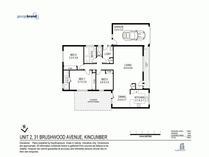 2/31 Brushwood Ave, Kincumber NSW 2251 Floorplan