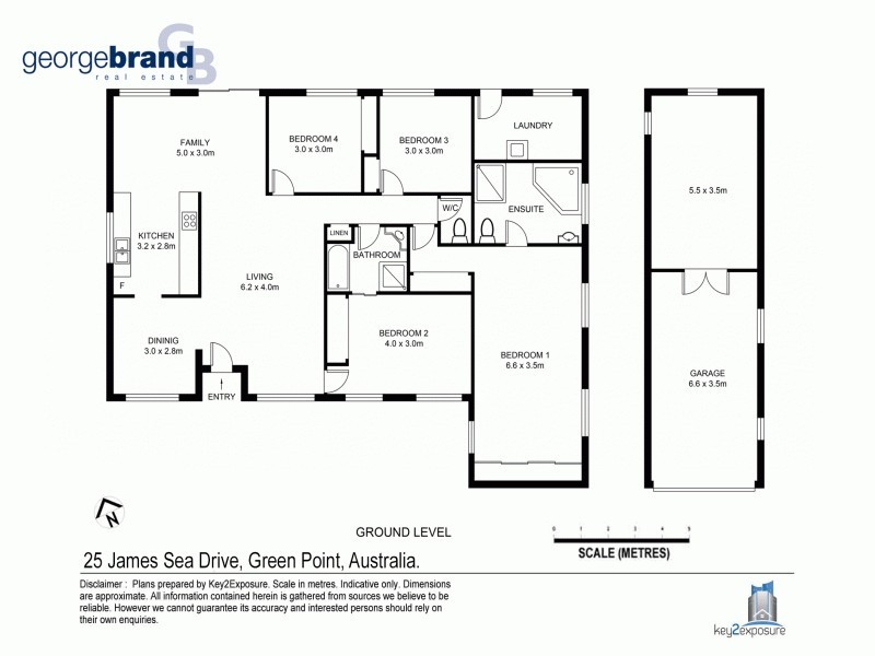 25 James Sea Drive, Green Point NSW 2251 Floorplan