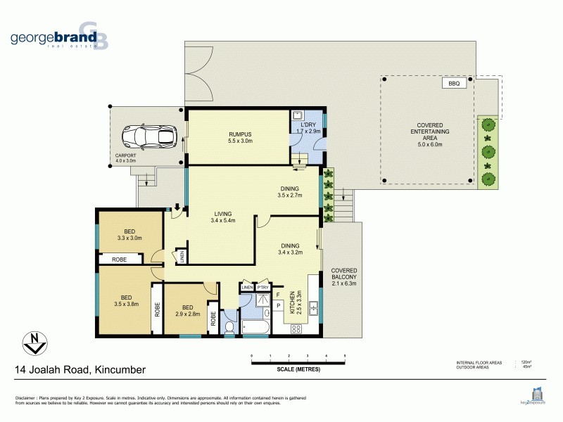 14 Joalah Rd, Kincumber NSW 2251 Floorplan