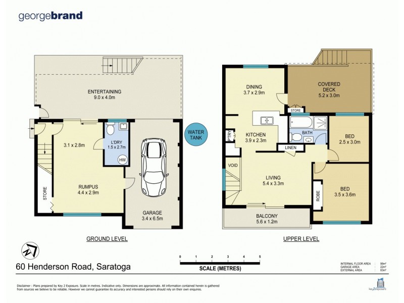 60 Henderson Rd, Saratoga NSW 2251 Floorplan