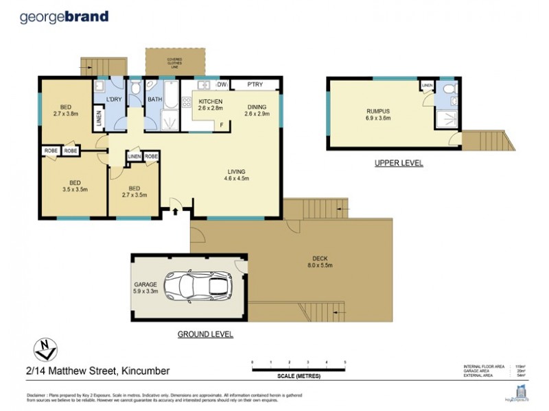 2/14 Mathew St, Kincumber NSW 2251 Floorplan