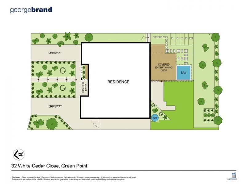 32 White Cedar Close, Green Point NSW 2251 Floorplan