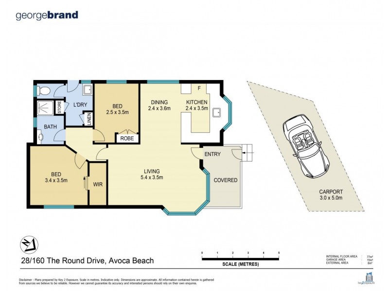 28/160 The Round Drive, Avoca Beach NSW 2251 Floorplan
