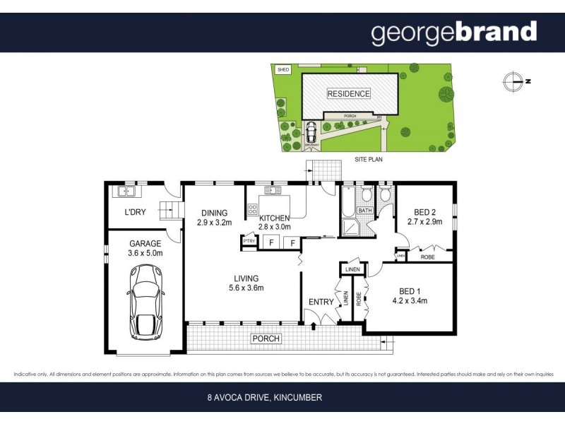 8 Avoca Drive, Kincumber NSW 2251 Floorplan