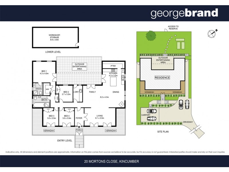 20 Mortons Close, Kincumber NSW 2251 Floorplan