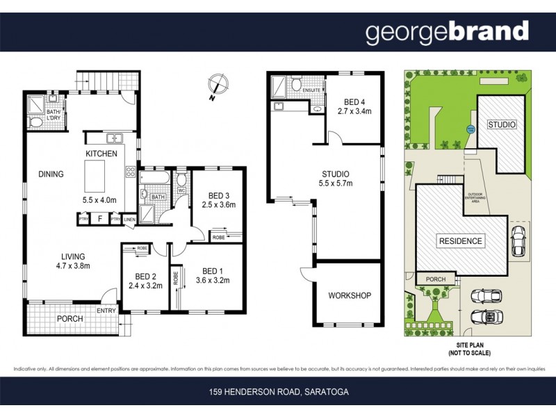 159 Henderson Road, Saratoga NSW 2251 Floorplan