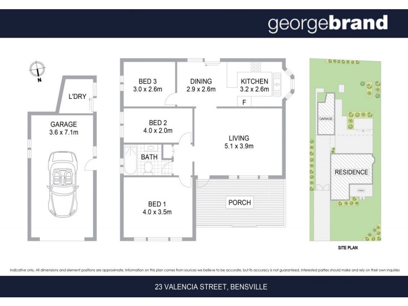 23 Valencia Street, Bensville NSW 2251 Floorplan