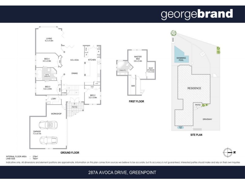 287A Avoca Drive, Green Point NSW 2251 Floorplan
