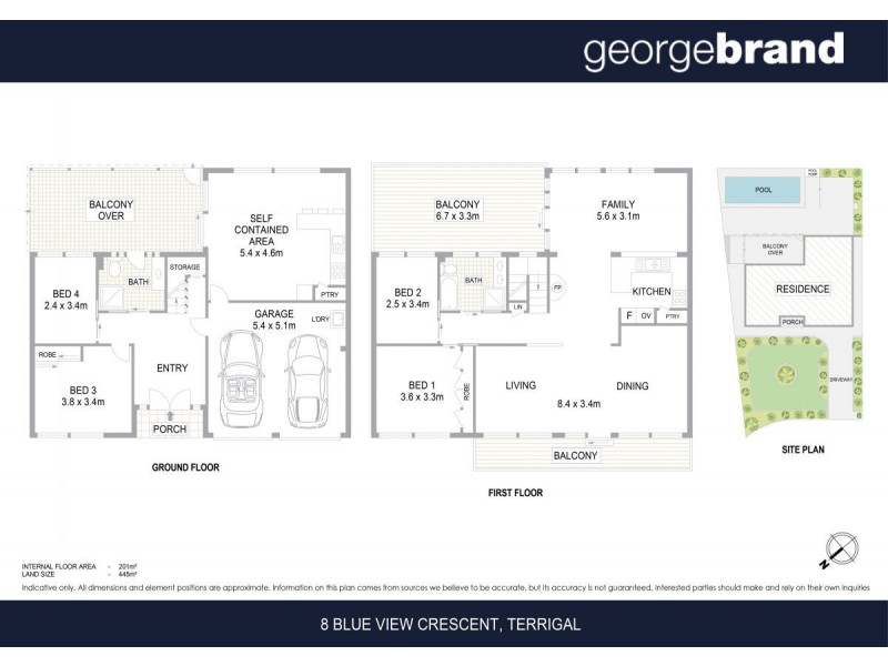 8 Blue View Crescent, Terrigal NSW 2260 Floorplan