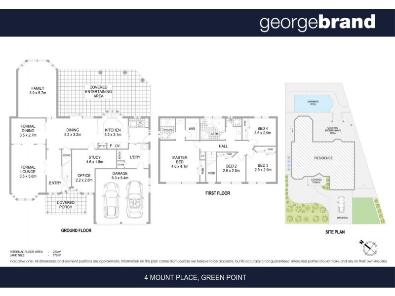 4 Mount Place, Green Point NSW 2251 Floorplan