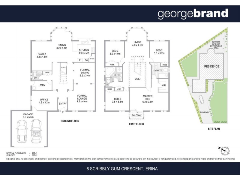 6 Scribbly Gum Crescent, Erina NSW 2250 Floorplan