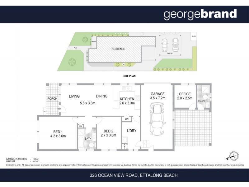 326 Ocean View Road, Ettalong Beach NSW 2257 Floorplan