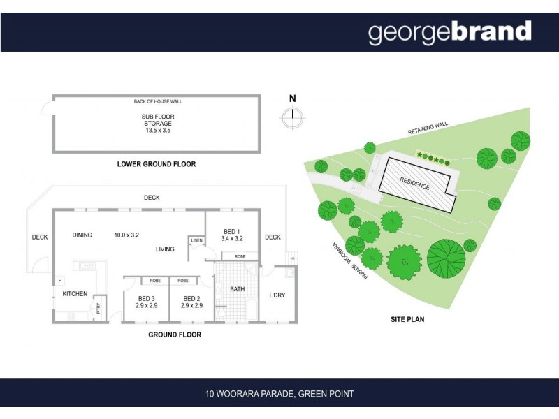 10 Woorara Parade, Green Point NSW 2251 Floorplan