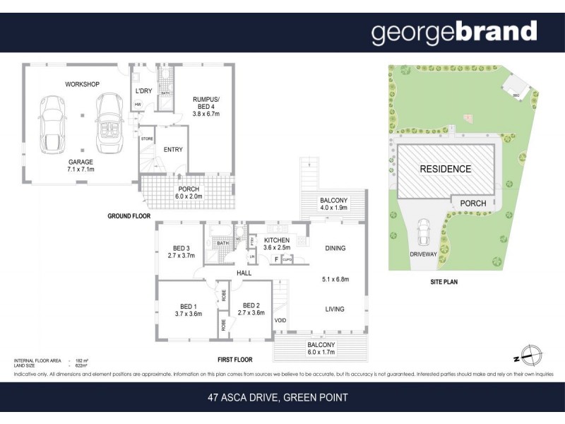 47 Asca Drive, Green Point NSW 2251 Floorplan
