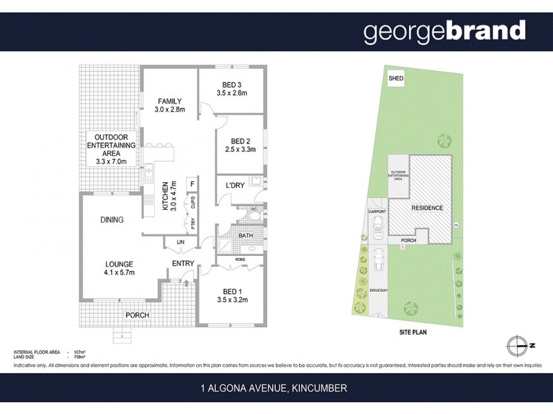 1 Algona Avenue, Kincumber NSW 2251 Floorplan