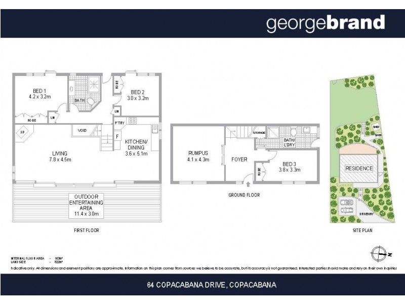 64 Copacabana Drive, Copacabana NSW 2251 Floorplan