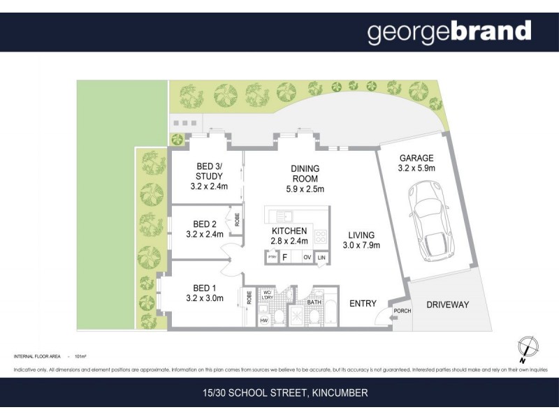 15/30 School Street, Kincumber NSW 2251 Floorplan
