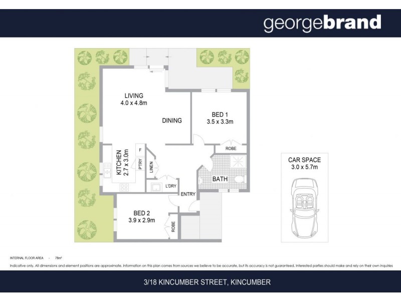 3/18 Kincumber Street, Kincumber NSW 2251 Floorplan