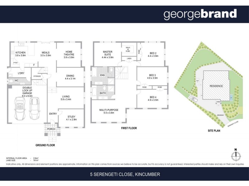 5 Serengeti Close, Kincumber NSW 2251 Floorplan