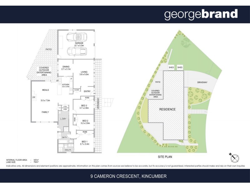 9 Cameron Crescent, Kincumber NSW 2251 Floorplan