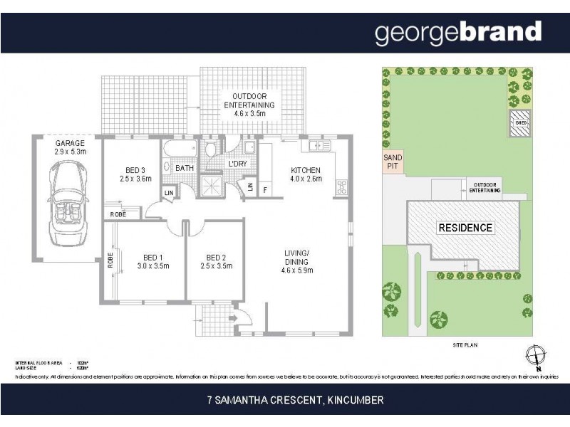 7 Samantha Crescent, Kincumber NSW 2251 Floorplan