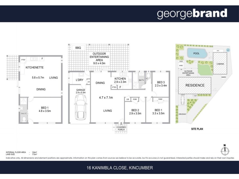 16 Kanimbla Close, Kincumber NSW 2251 Floorplan