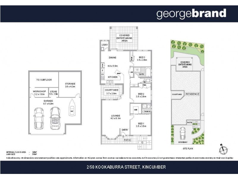 2/50 Kookaburra Street, Kincumber NSW 2251 Floorplan