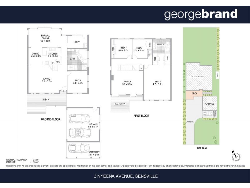 3 Nyeena Avenue, Bensville NSW 2251 Floorplan