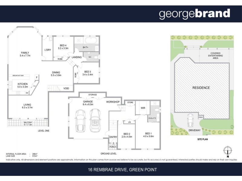 16 Rembrae Drive, Green Point NSW 2251 Floorplan