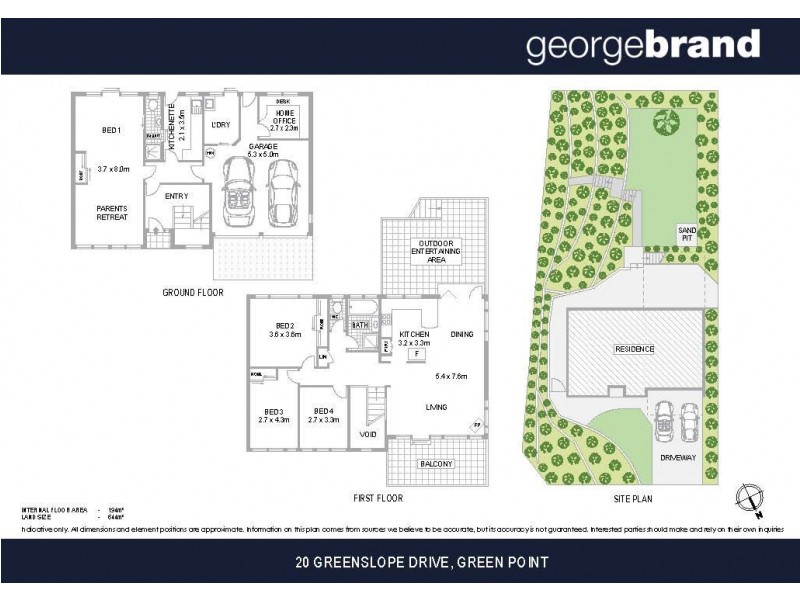 20 Greenslope Drive, Green Point NSW 2251 Floorplan