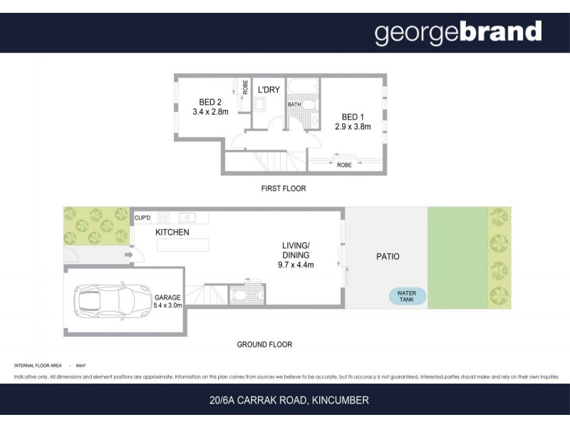 20/6a Carrak Road, Kincumber NSW 2251 Floorplan
