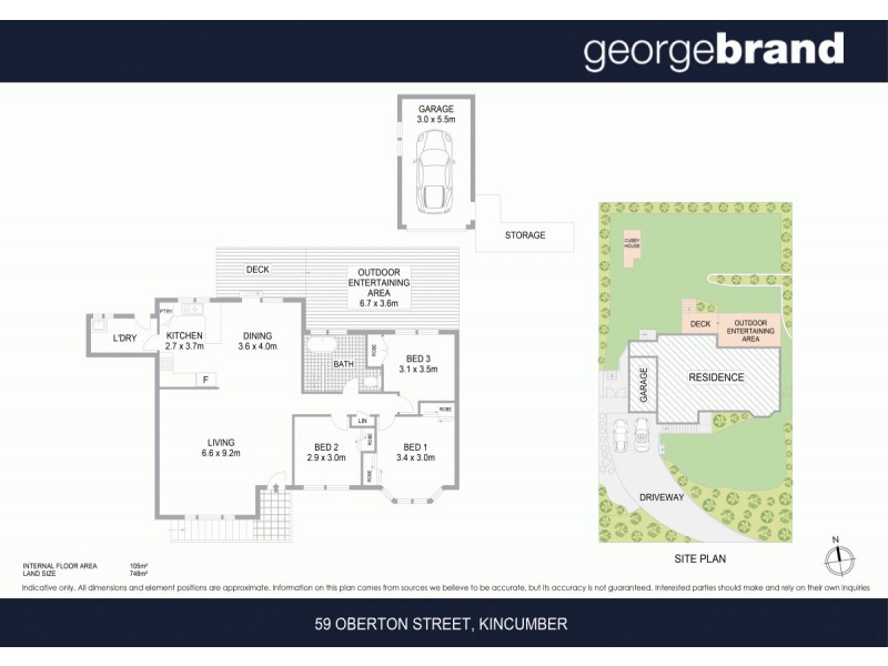 59 Oberton Street, Kincumber NSW 2251 Floorplan