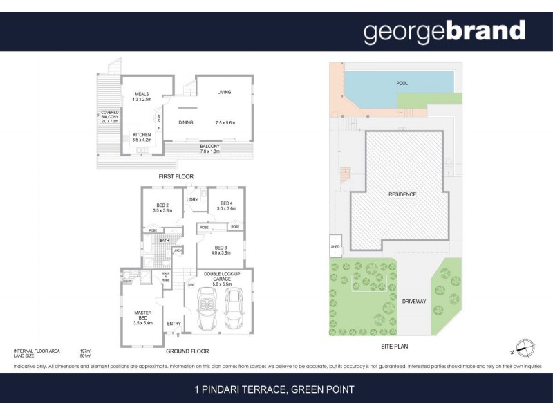 1 Pindari Terrace, Green Point NSW 2251 Floorplan