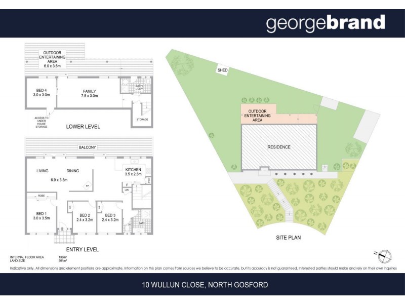 10 Wullun Close, North Gosford NSW 2250 Floorplan
