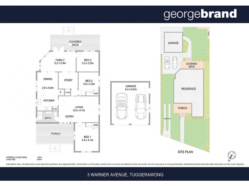 3 Warner Avenue, Tuggerawong NSW 2259 Floorplan