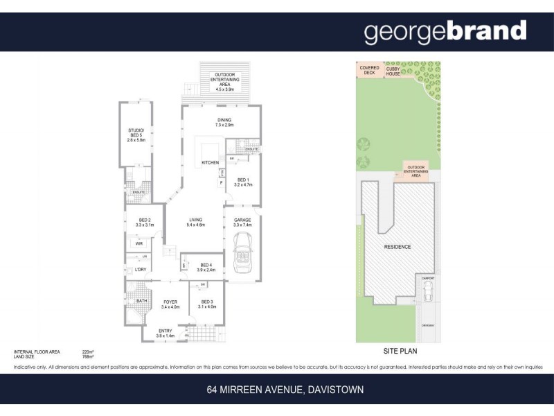 64 Mirreen Avenue, Davistown NSW 2251 Floorplan